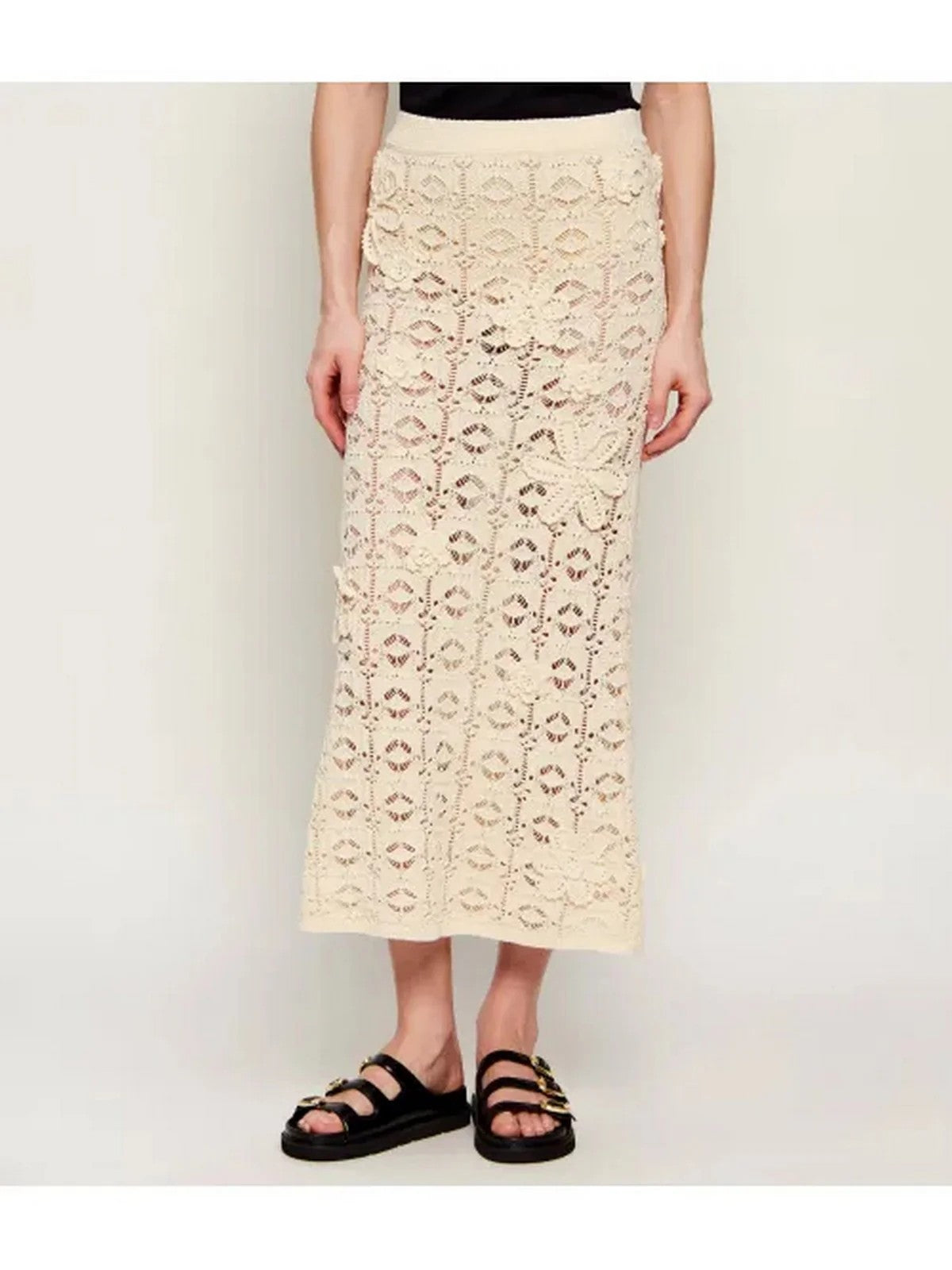PINKO Gonna Donna ANTHEMIS GONNA 106861-A3B8 C10 GIALLO ALABASTRO