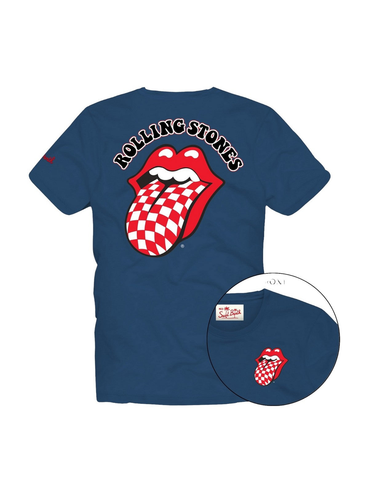 MC2 SAINT BARTH T-Shirt e Polo Uomo TSHIRT MAN 04266F Blu gioboutiqueweb