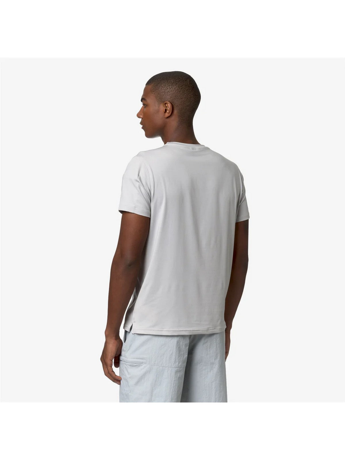 K-WAY T-Shirt e Polo Uomo Montour K71246W 04Y Grigio gioboutiqueweb