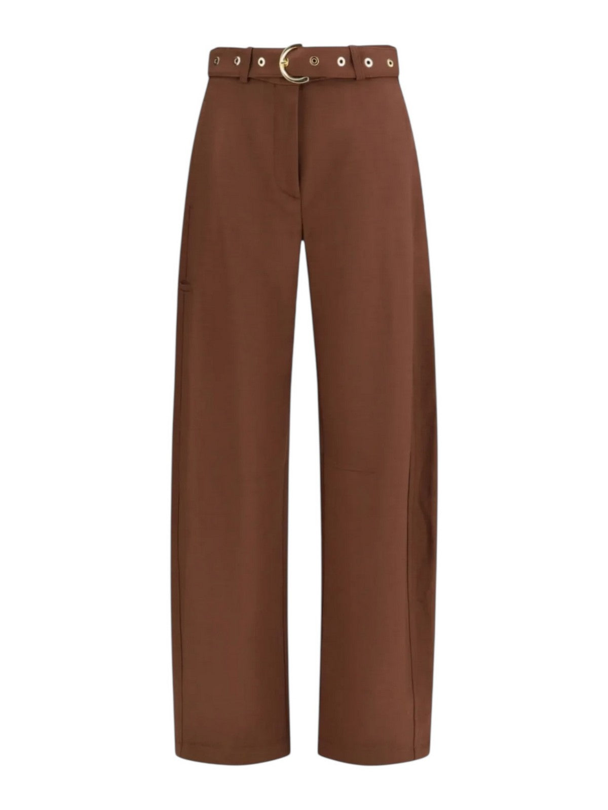 PINKO Pantalone Donna LEXY PANTALONE FRISOTTINO 106492-A2W6 L78 MARRONE TERRA X PIANTE