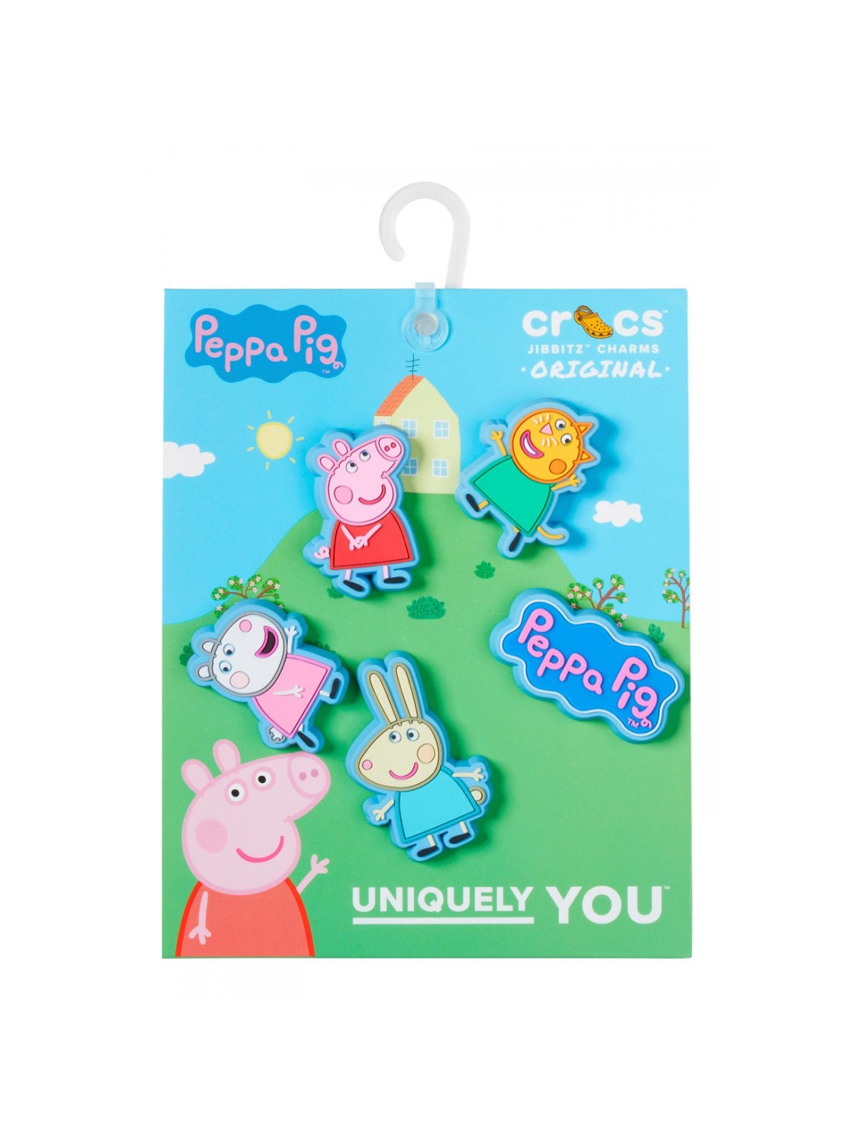 CROCS JIBBITZ Bambini e ragazzi Peppa pig CR.3011 JIB Multicolore gioboutiqueweb