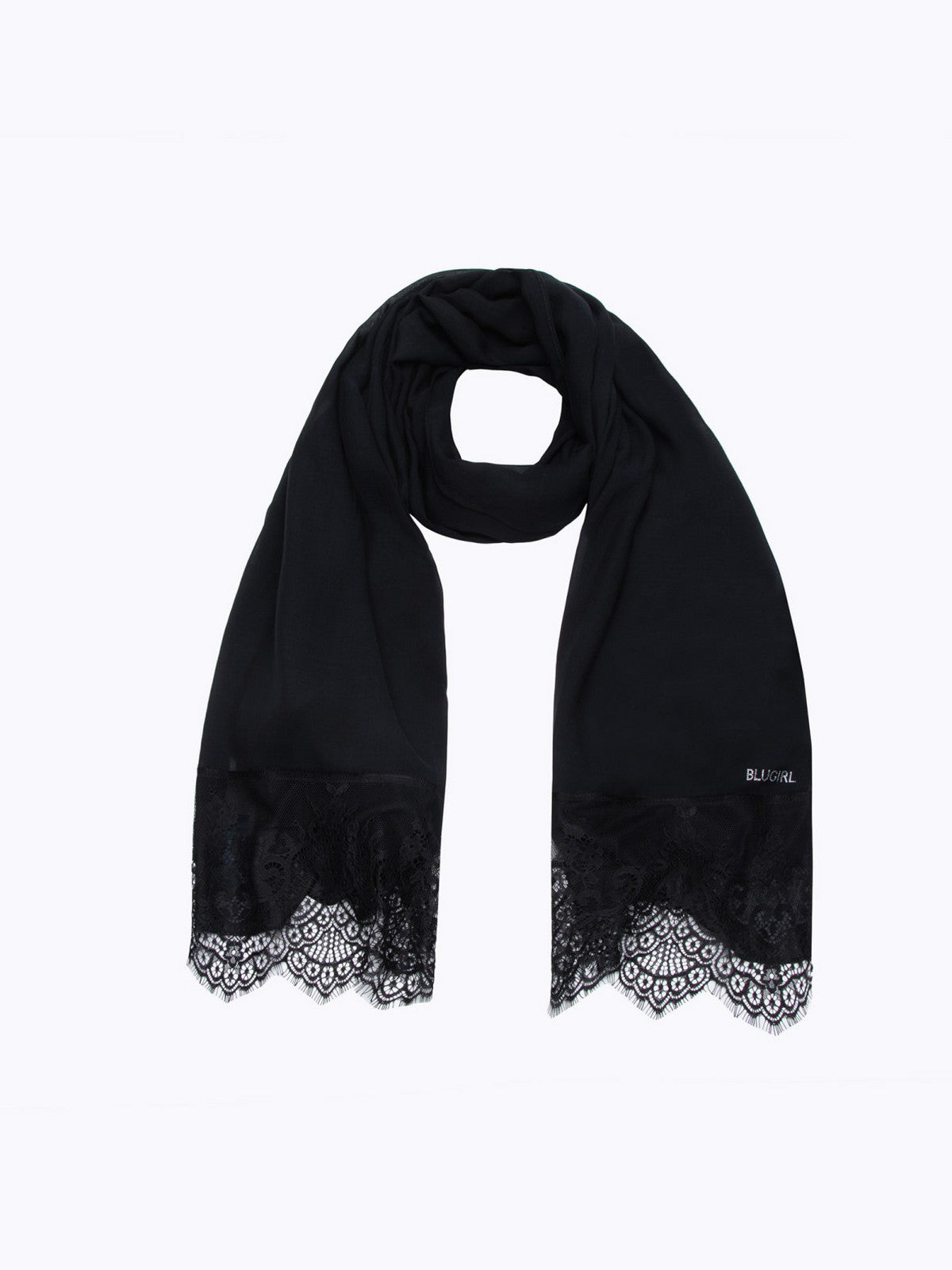 BLUGIRL Stola Donna PA5021T0300 22222 Nero gioboutiqueweb