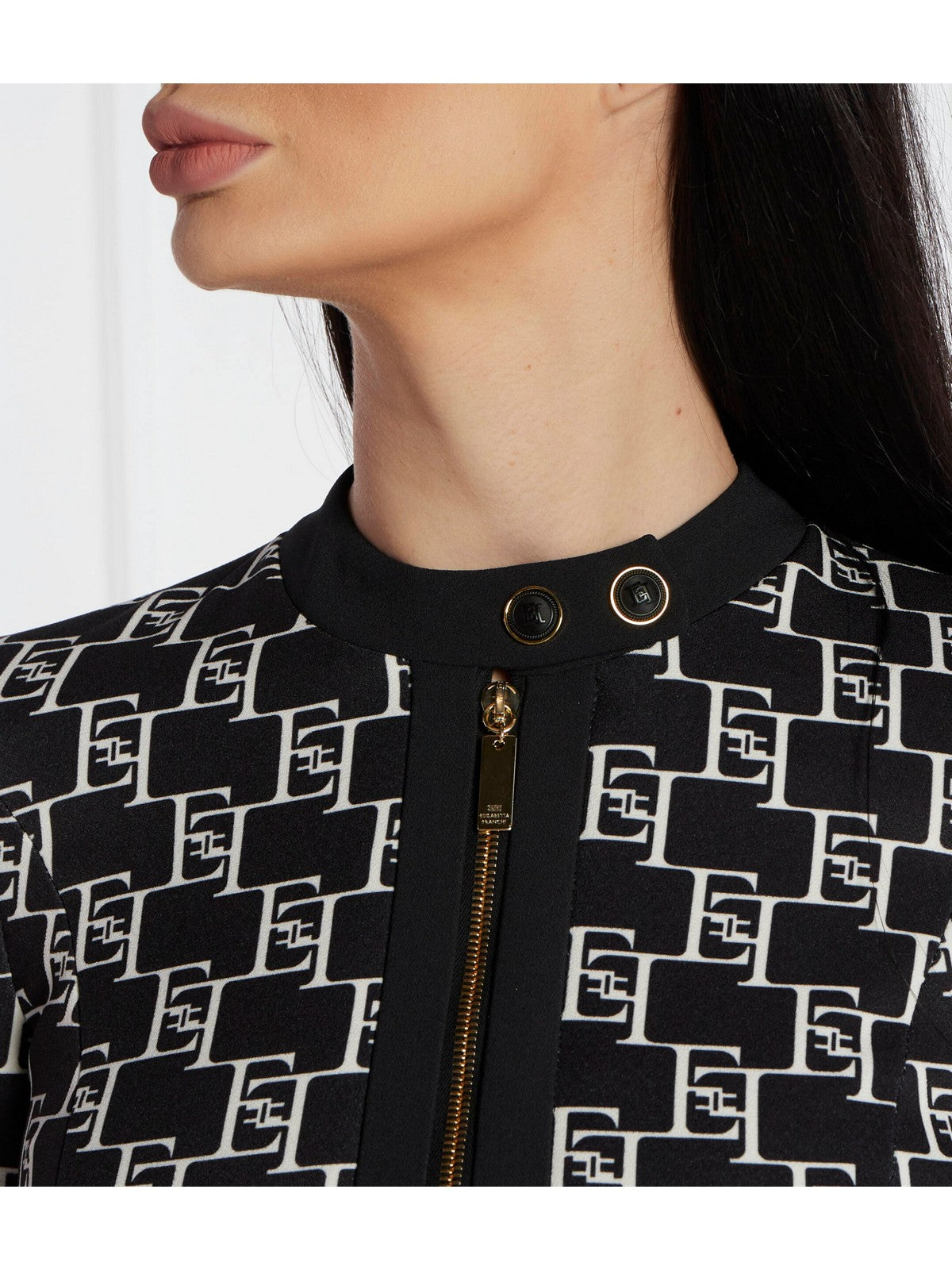 ELISABETTA FRANCHI Abito Donna AB53341E2 685 Nero gioboutiqueweb