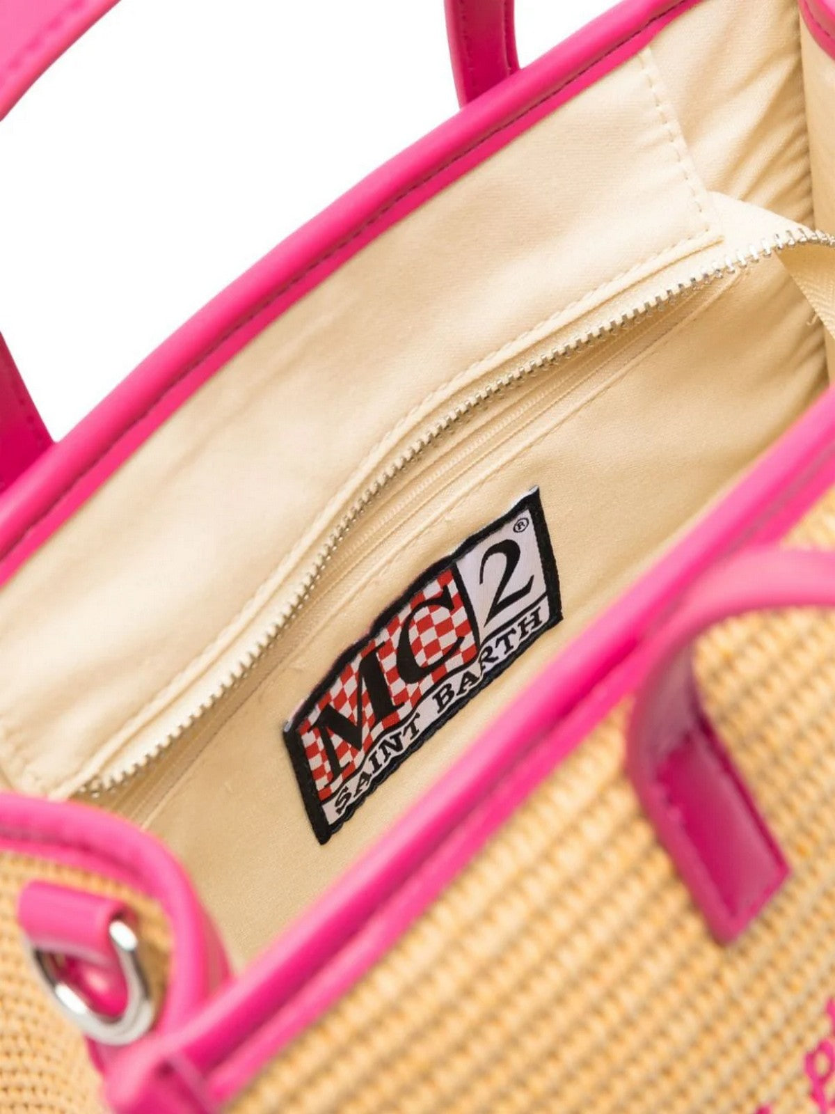 MC2 SAINT BARTH Borsa Donna VIVIAN MID STRAW 00130F Beige gioboutiqueweb