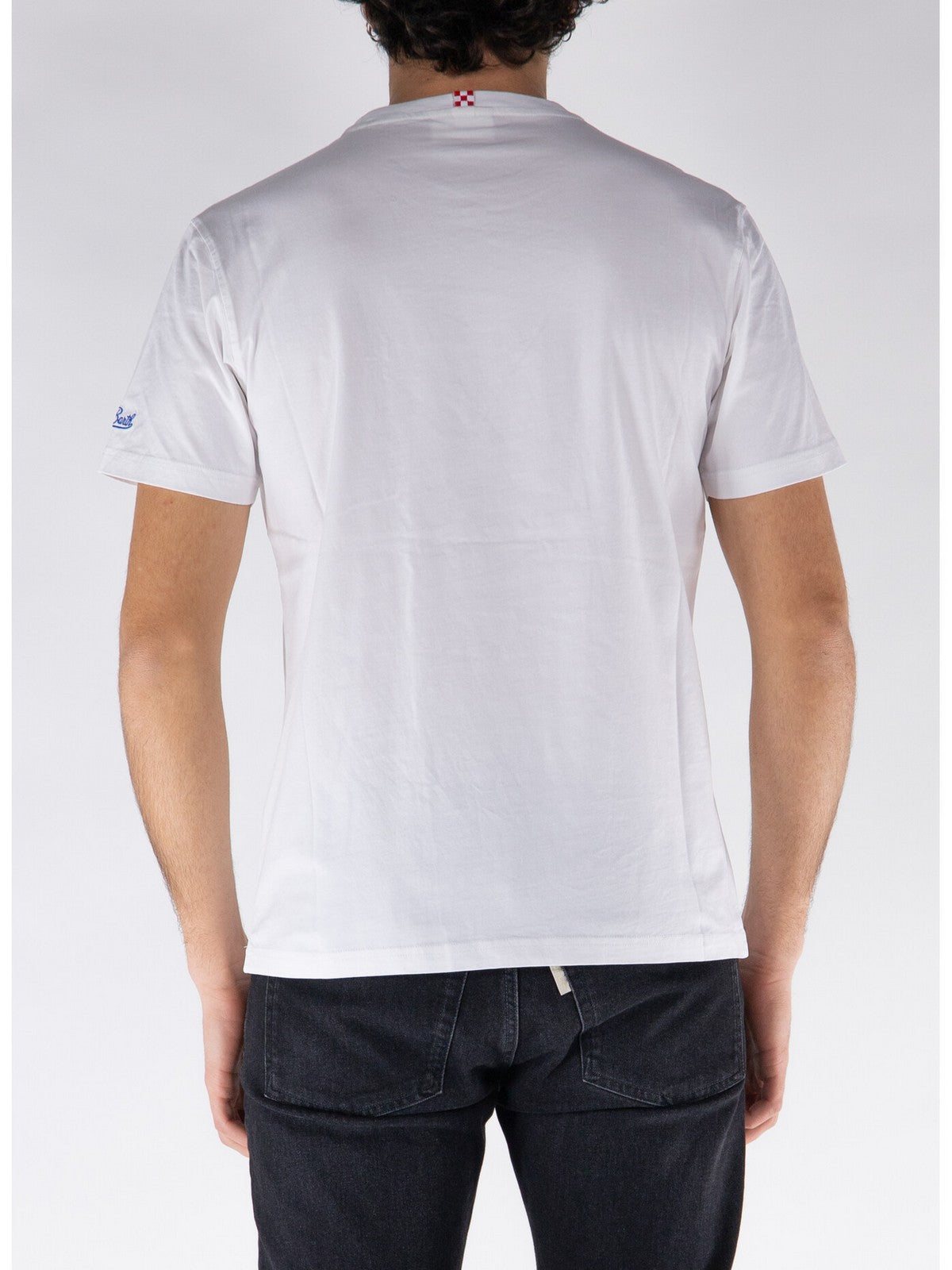 T-shirt MC2 Saint Barth et Pole Man Portofino 04135f White