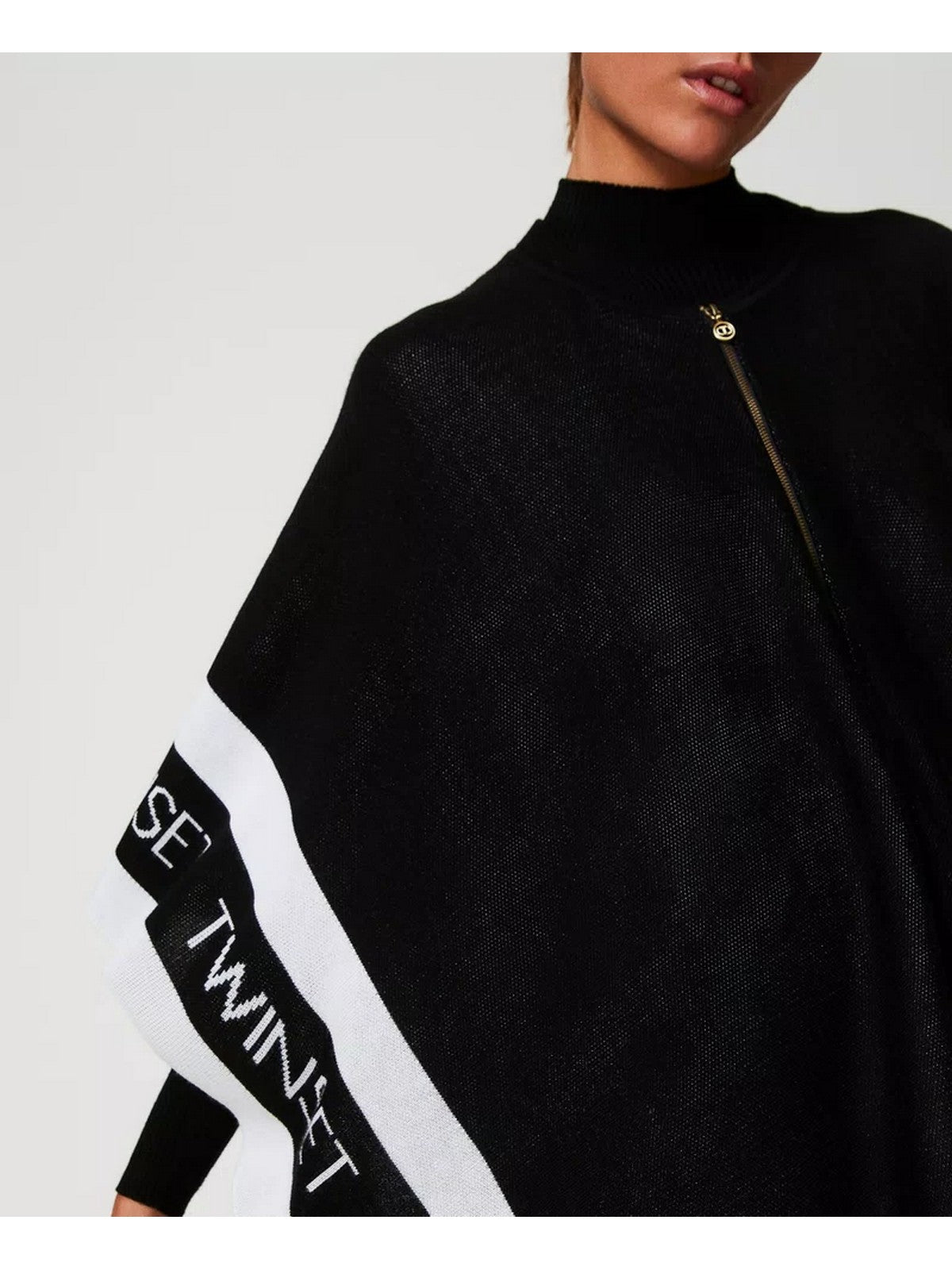 TWINSET Mantella Donna 242TA4163 00006 Nero gioboutiqueweb