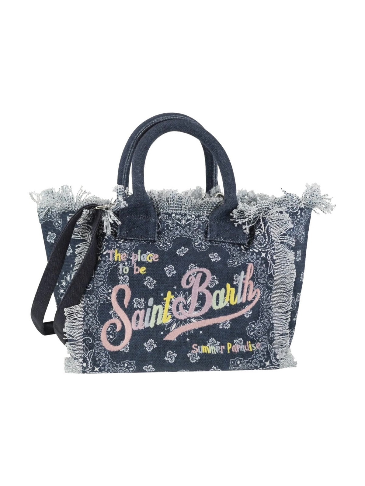 MC2 SAINT BARTH Borsa Donna COLETTE 01045F Blu gioboutiqueweb