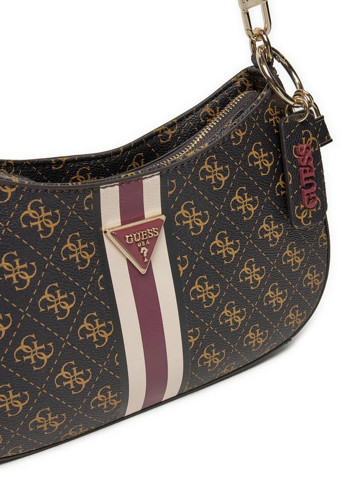 GUESS Borsa Donna Katey Flap Shoulder HWQS78 79180 BNL Marrone gioboutiqueweb