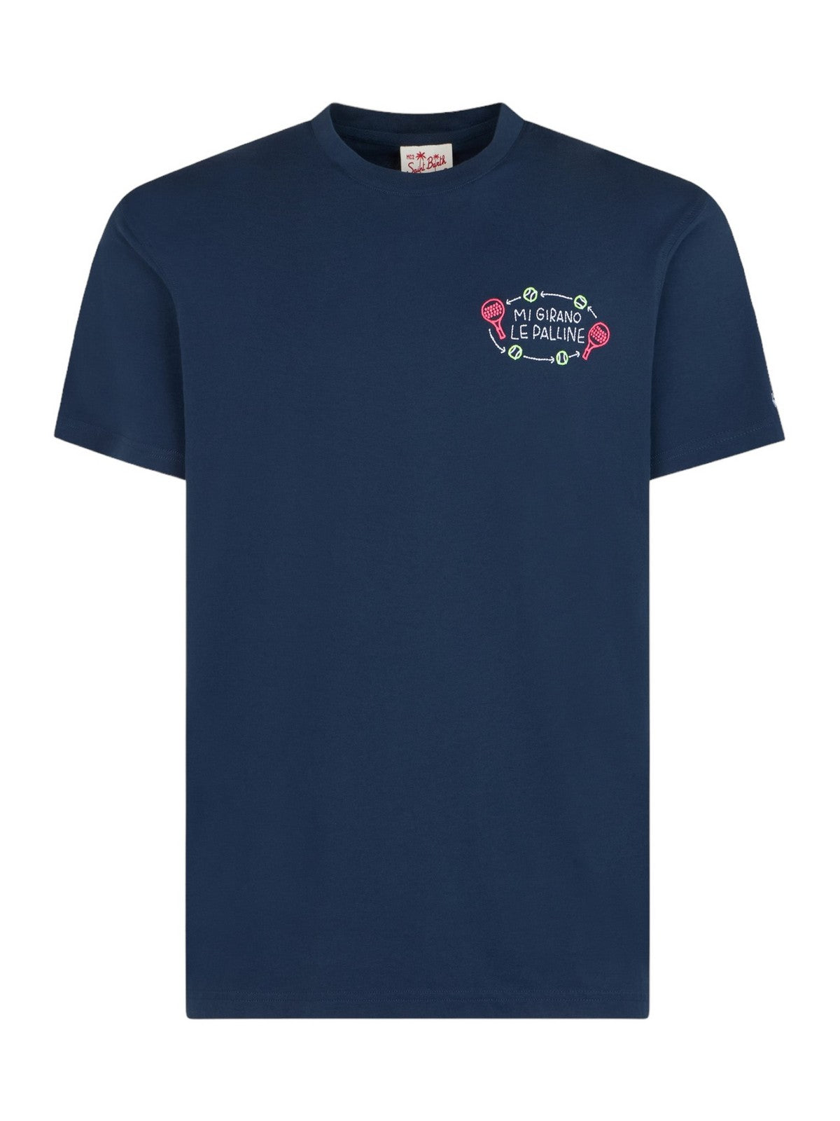 MC2 SAINT BARTH T-Shirt e Polo Uomo PORTOFINO 00432F Blu gioboutiqueweb