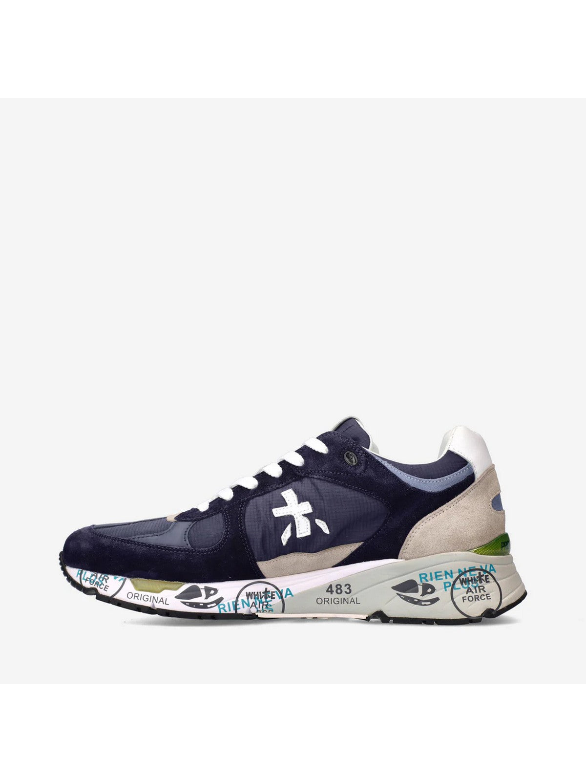 PREMIATA Sneaker Uomo MASE VAR 5684 Blu gioboutiqueweb