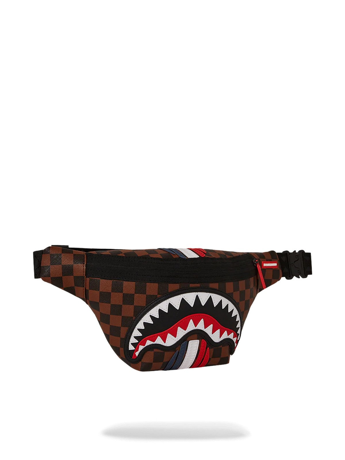 SPRAYGROUND Marsupio Uomo MACHINE FRANCAISE CROSSBODY 910B7488NSZ Marrone gioboutiqueweb