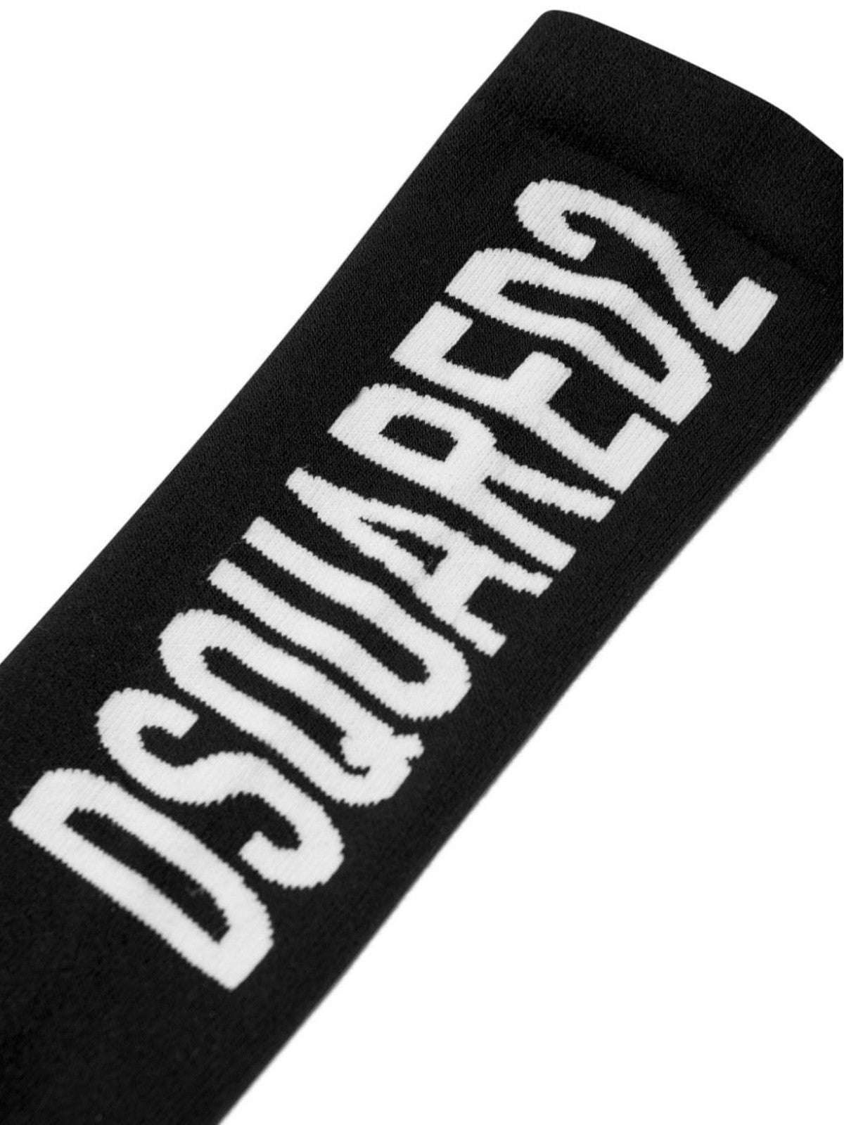 DSQUARED Calzini Bambini e ragazzi DQ2358 D0A7D DQ900 BLACK
