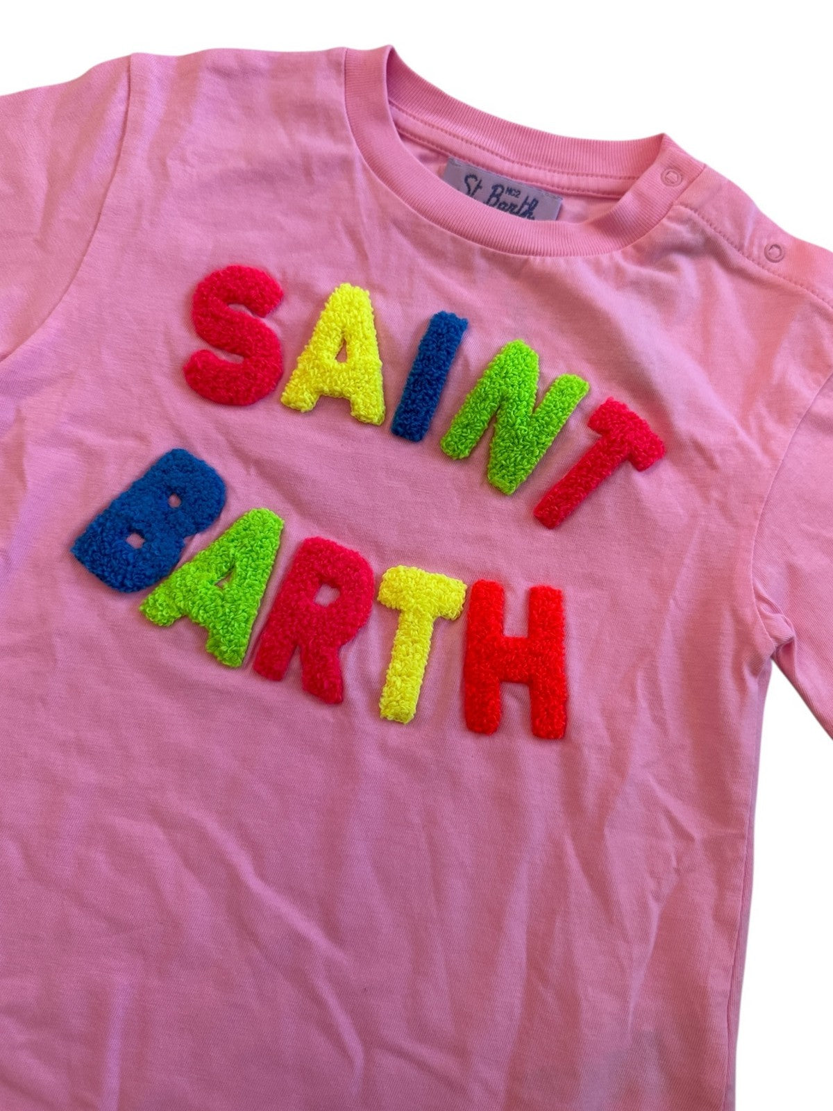 MC2 SAINT BARTH Abito Bambine e ragazze ABBEY 04507D SB ARCH FLUO 21 EMB