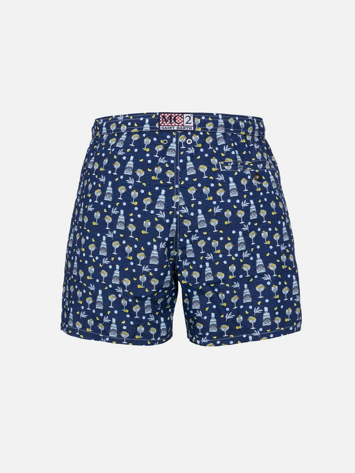 MC2 SAINT BARTH Costume da bagno Uomo LIGHTING MICRO FANTASY 03692F Blu gioboutiqueweb