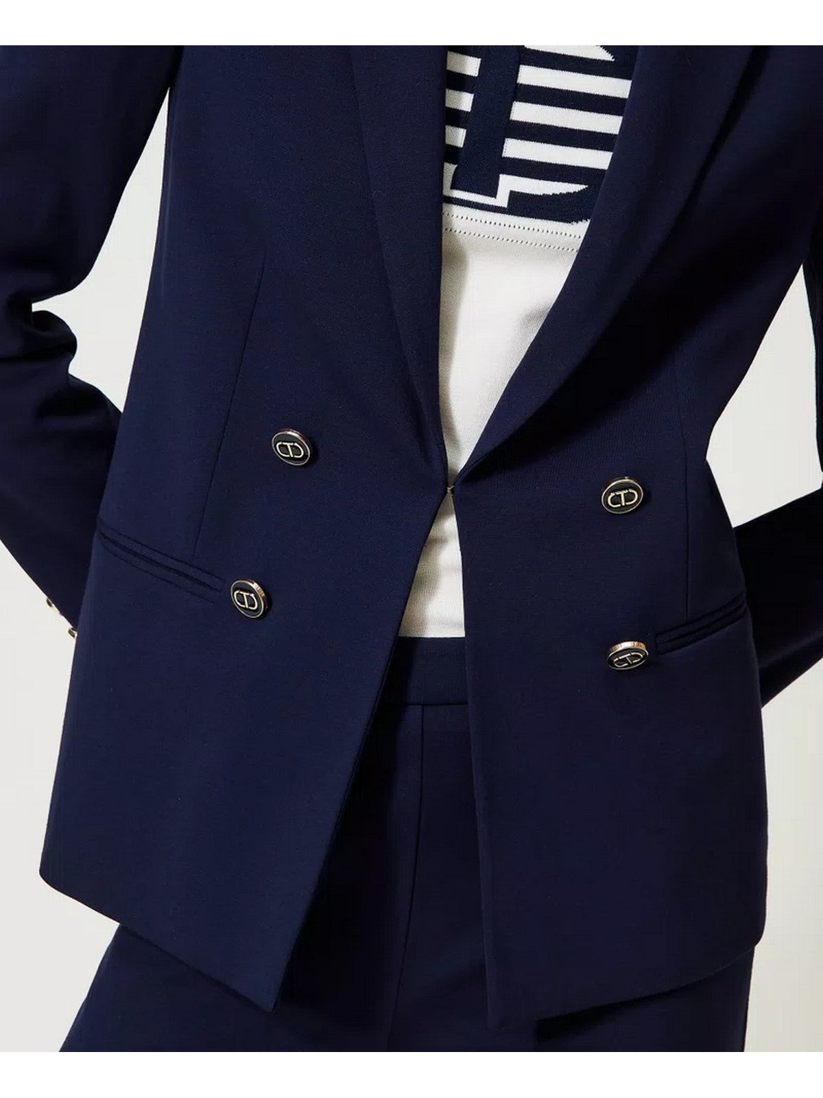 TWINSET Giacca Donna 241TP2270 00305 Blu gioboutiqueweb