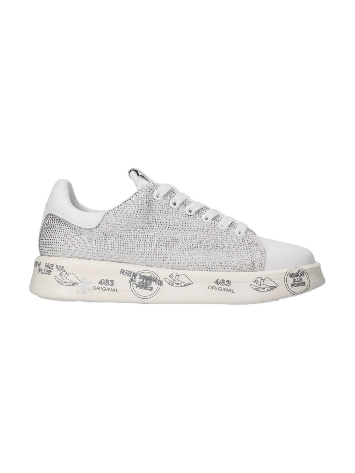 PREMIATA Sneaker Donna BELLE VAR 8158 WHITE
