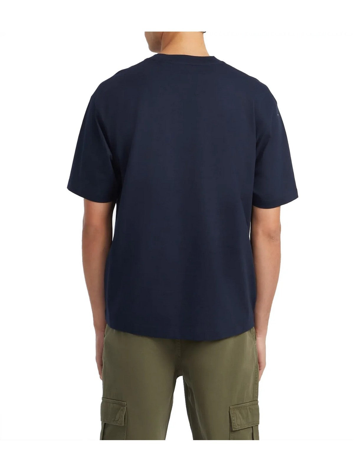 GUESS T-shirt Uomo GJ SS CN OS MINI TRIANGLE TEE M4YI46 K8FQ4 A71W DARING OCEAN gioboutiqueweb