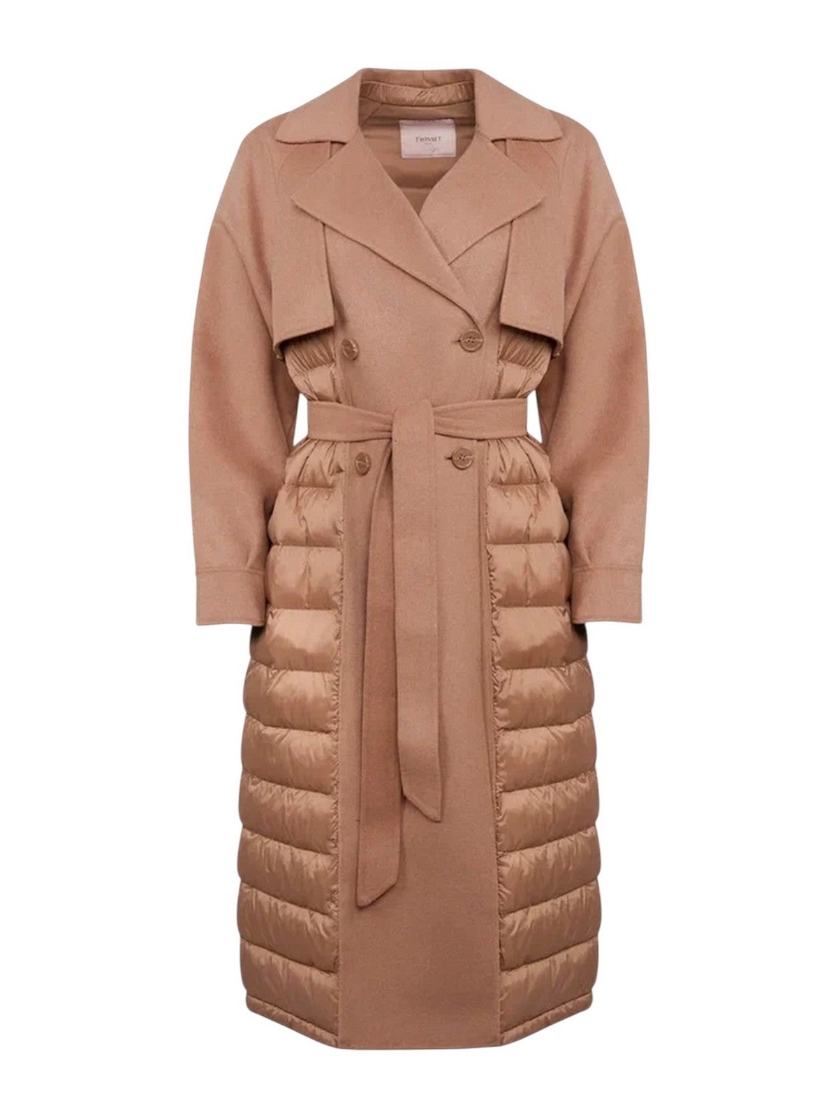 TWINSET Piumino Donna PADDED CITY COATS 252TP2221 11754 SANDY BROWN