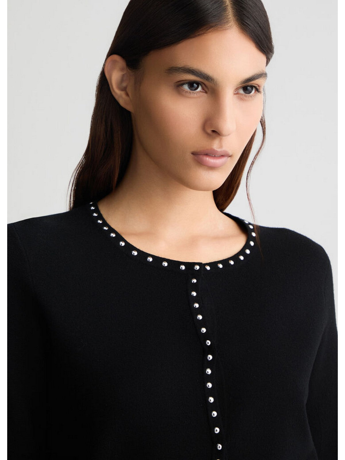 LIU JO WHITE Giacca Donna WA5384MS99E 22222 Nero gioboutiqueweb