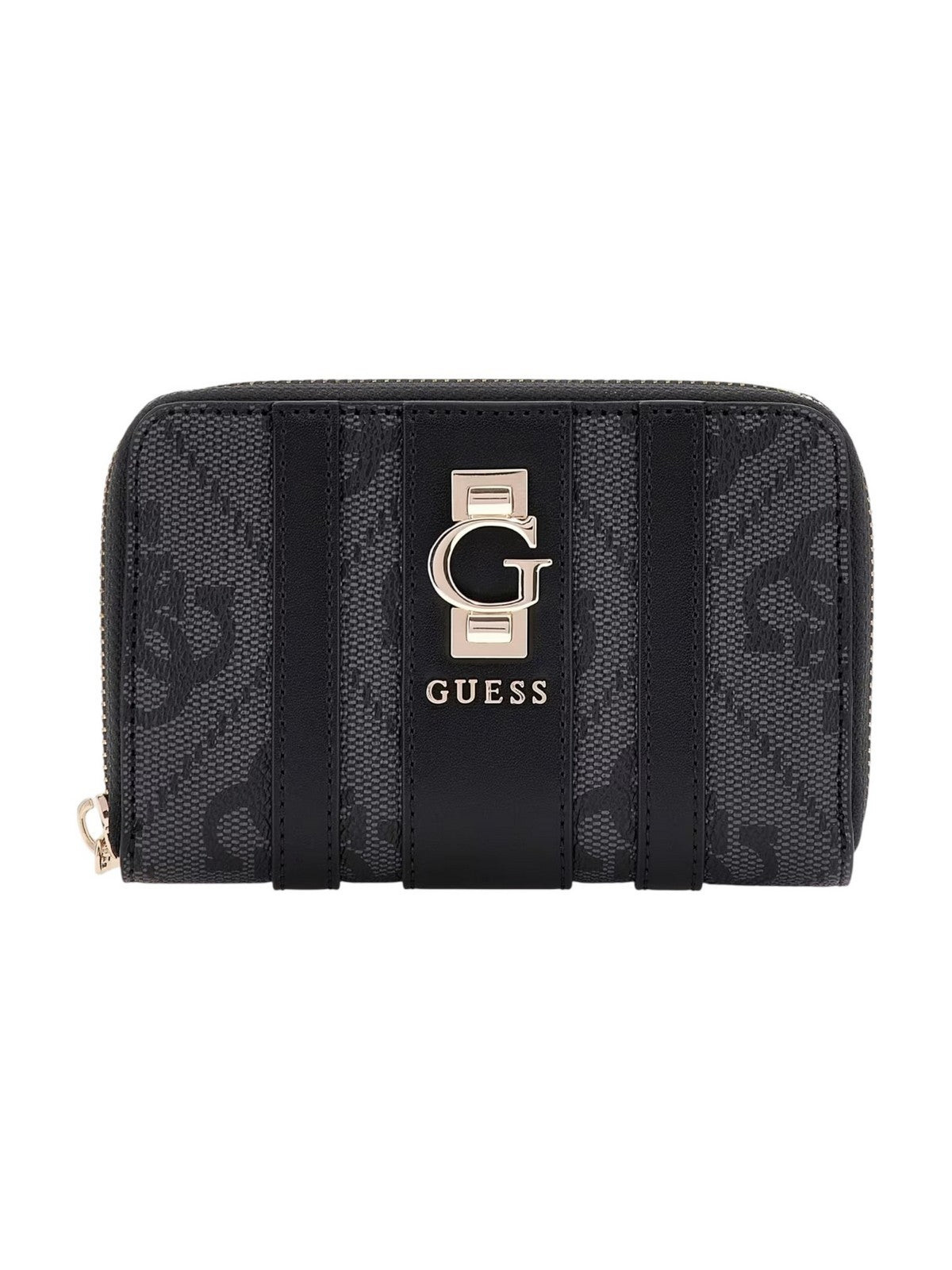 GUESS Portafoglio Donna ERENIA SLG MEDIUM ZIP AROUND SWSO78 38140 CLO COAL LOGO