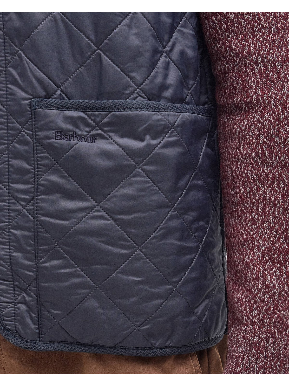 BARBOUR Herrenweste POLARQUILT MLI0002 NY91 NAVY