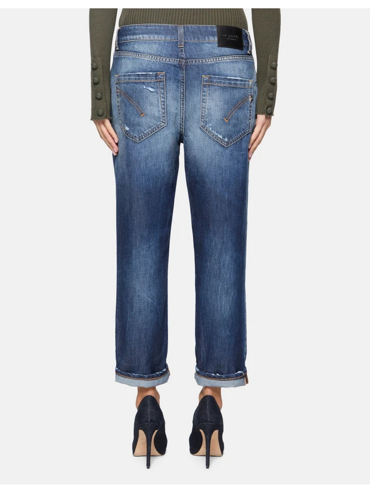 DONDUP Jeans Donna PANTALONE KOONS GIOIELLO DP268B DF0266D IC5 800 Blu gioboutiqueweb