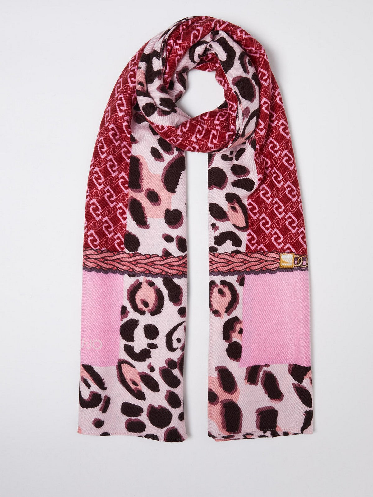 LIU JO SOFT Sciarpa Donna 2F4096T0300 42311 Rosa gioboutiqueweb
