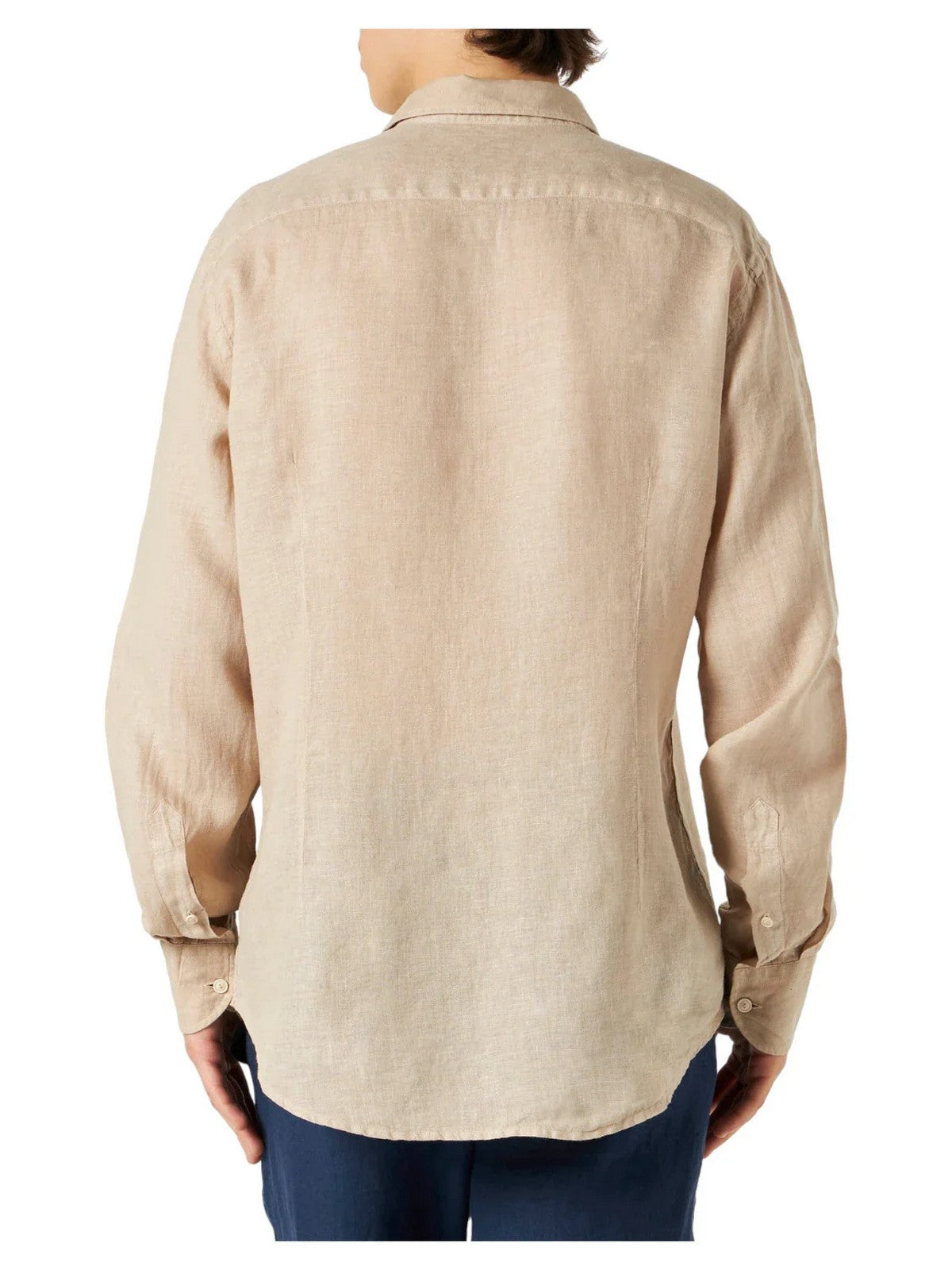 Mc2 Saint Barth Men's Shirt Pamplona 001222F Beige