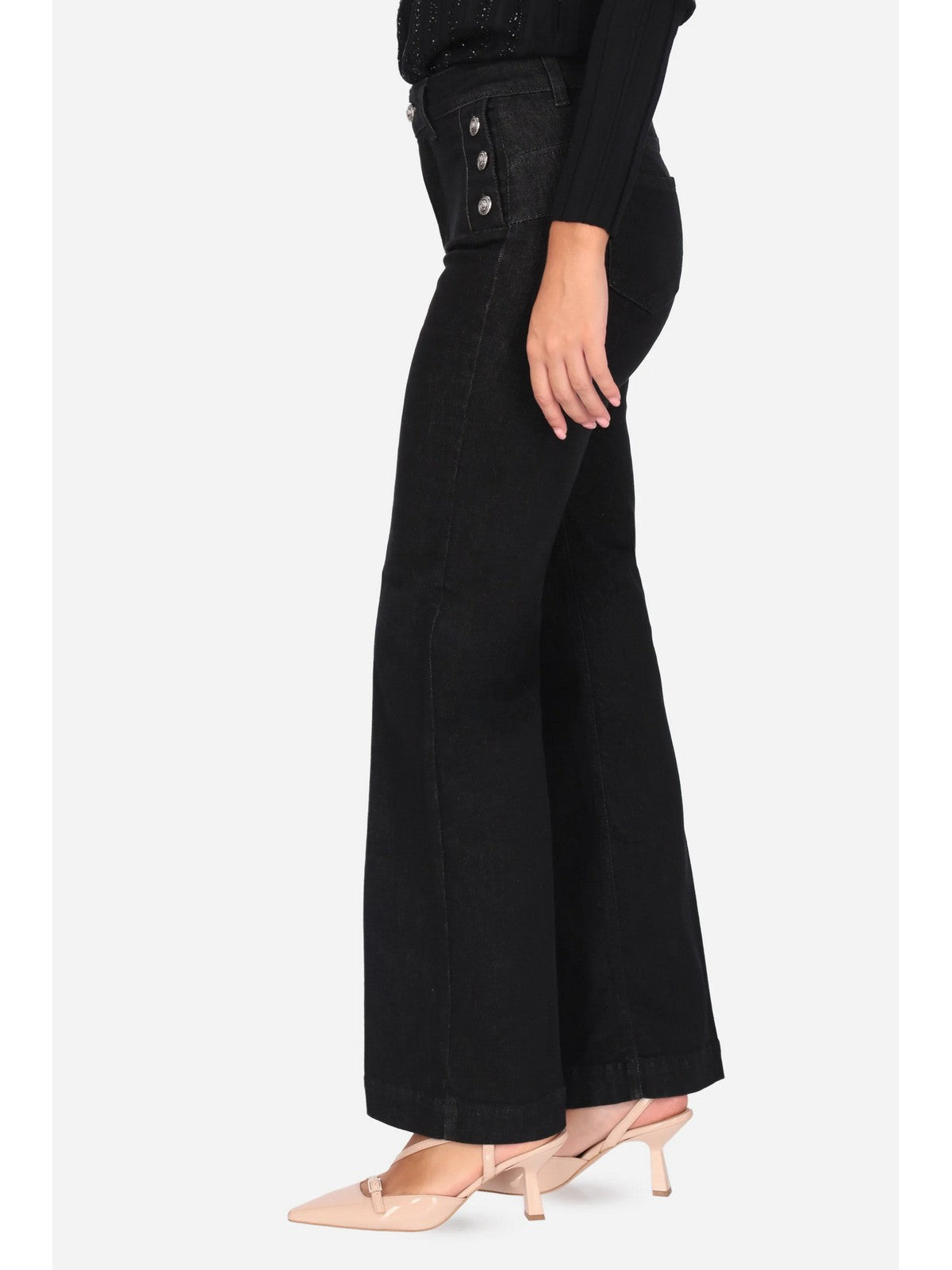 LIU JO BLUE DENIM Jeans Donna UF5090D0264 87468 Den.Black sound wash