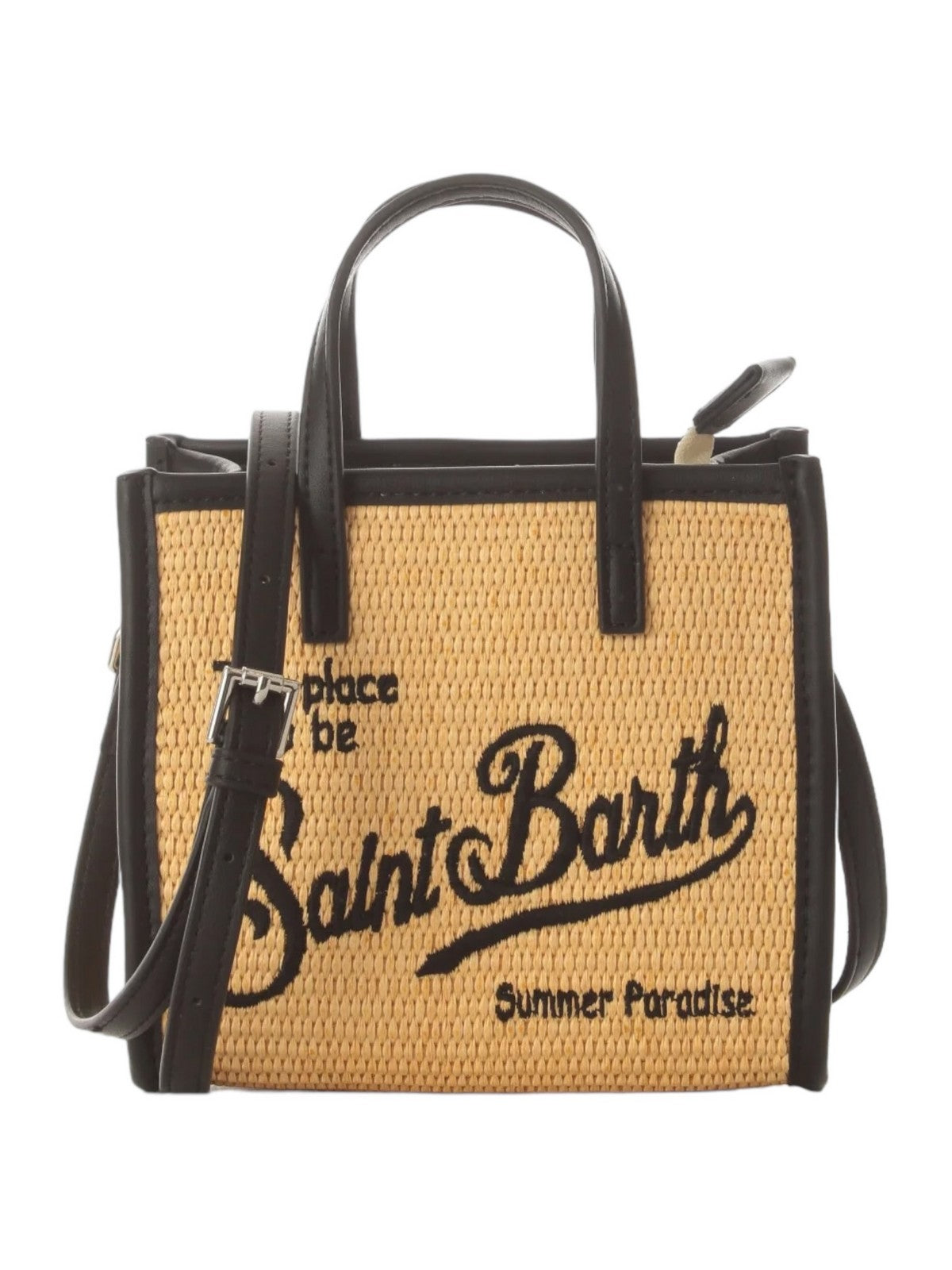 MC2 SAINT BARTH Borsa Donna VIVIAN MINI STRAW 00792F Beige gioboutiqueweb