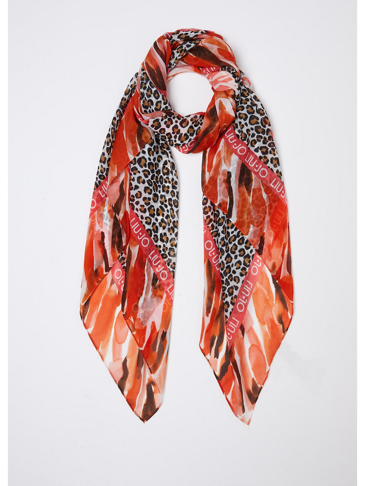 LIU JO SOFT Foulard Donna 2A4041T0300 00005 Arancione gioboutiqueweb