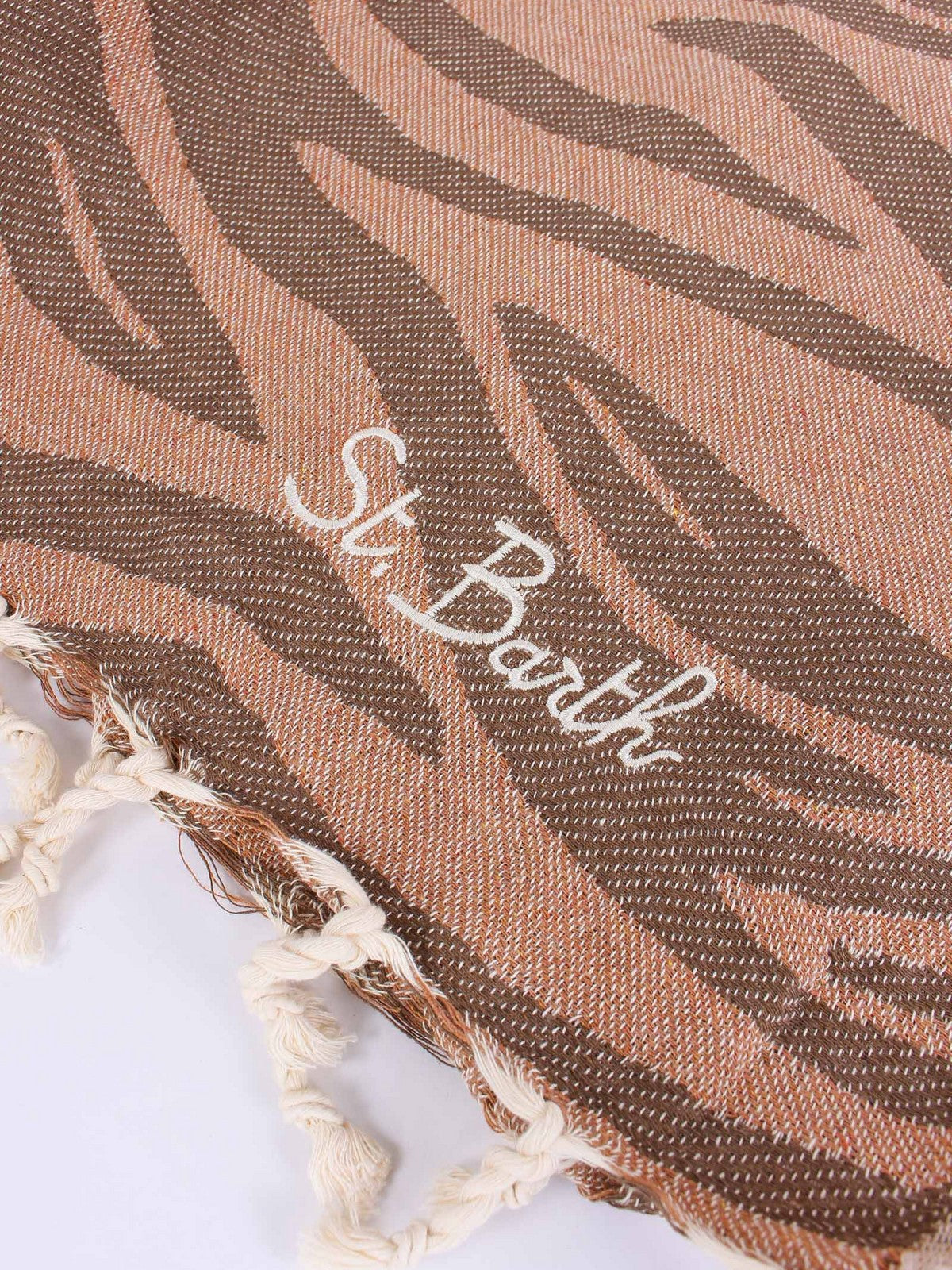 MC2 SAINT BARTH Telo mare Donna FOUTAS J N 02063H Marrone gioboutiqueweb