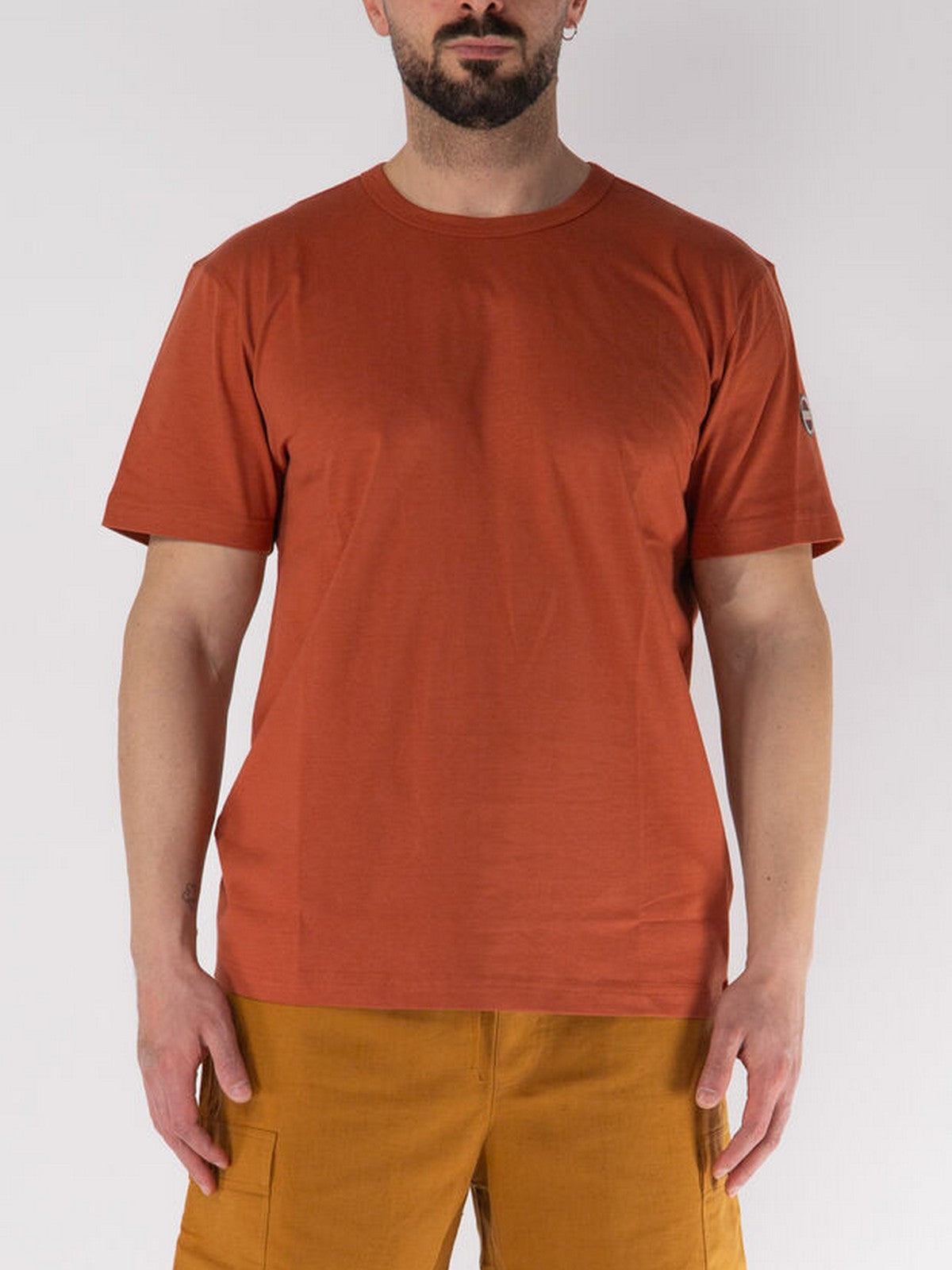 COLMAR T-shirt Uomo 7510 6SH 712 Rosso gioboutiqueweb