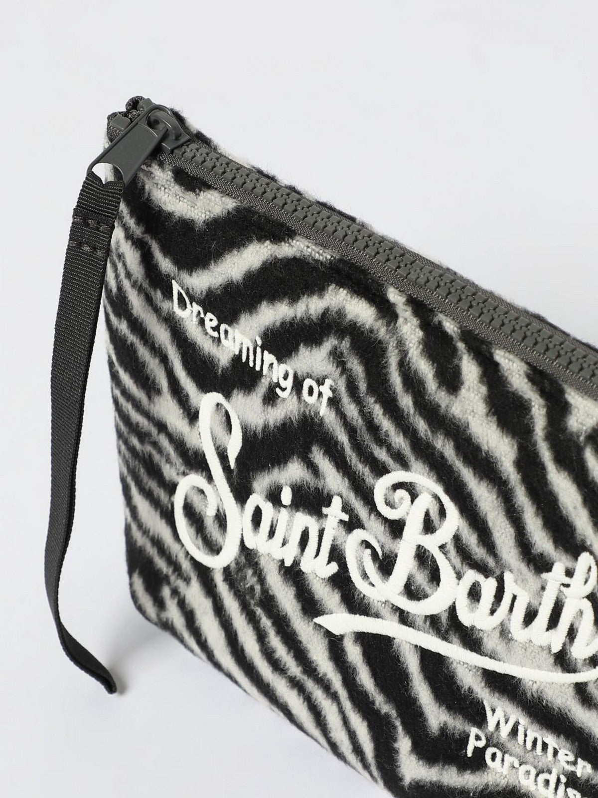 MC2 SAINT BARTH Pochette Donna ALINE FELT 00269I ZEBRA 00 EMB