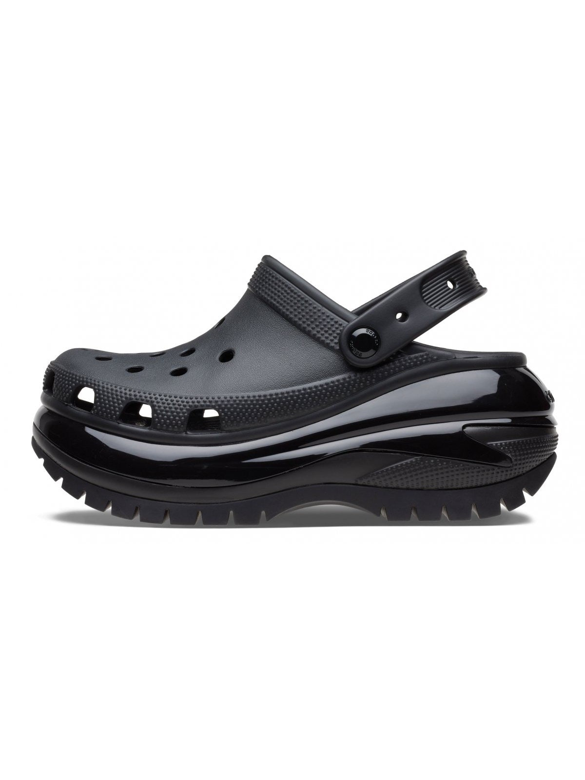 CROCS Ciabatta Donna Classic Mega Crush Clog W 207988 001 BLACK gioboutiqueweb