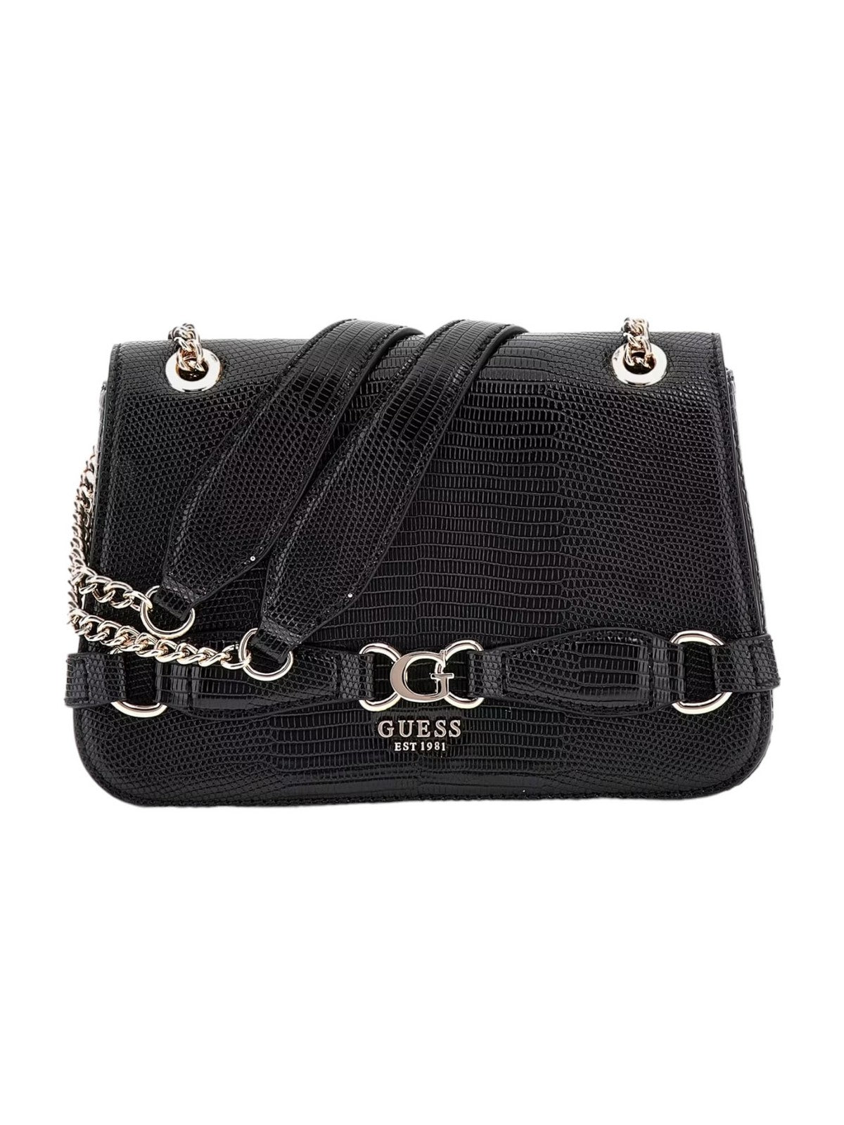 GUESS Borsa Donna Arlena Girlfriend Sa HWKG93 33210 BLA Nero gioboutiqueweb