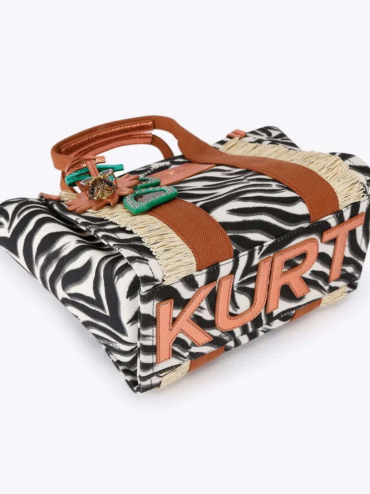 KURT GEIGER Borsa Donna 690-SOUTHBANK SM SHOPPER 2043801069 BLK/WHITE BLK/WHITE