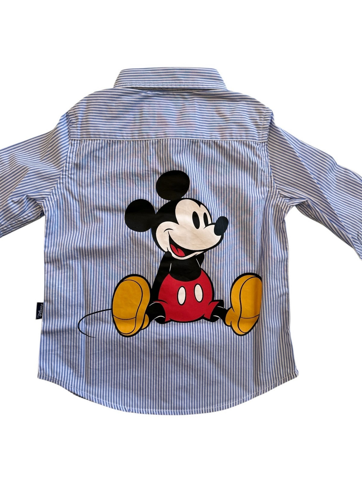 MC2 SAINT BARTH Camicia Bambini e ragazzi AGNES 03576H COTTON STRIPES MICKEY HAPPY 31