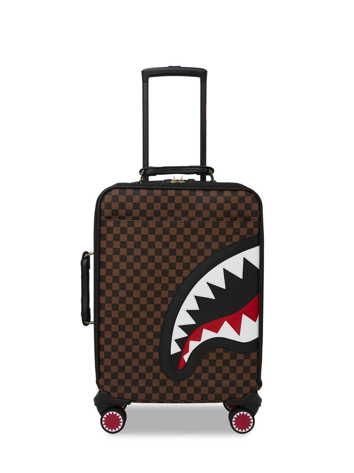 SPRAYGROUND Valigie e Trolley Uomo SAWTOOTH SHARKS IN PARIS CARRY-ON LUGGAGE 910CL270NSZ MARRONE
