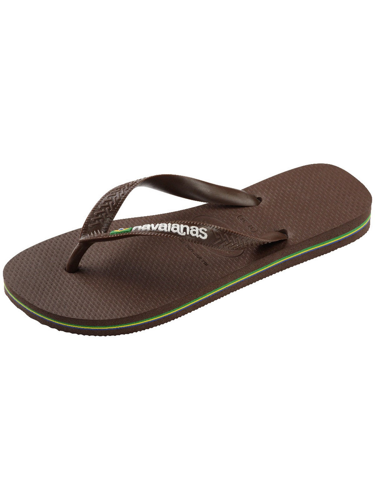 HAVAIANAS Infradito Uomo Hav. Basil logo 4110850.2673 Marrone gioboutiqueweb