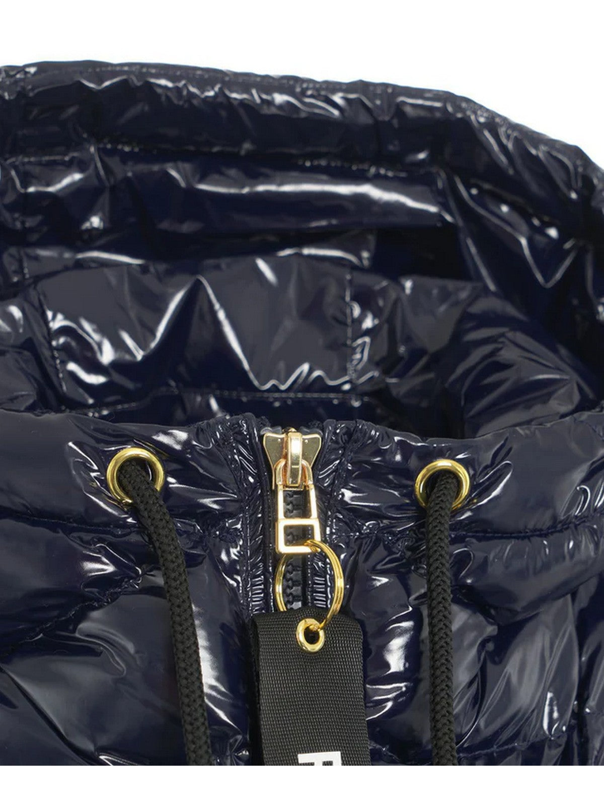 PINKO Piumino Donna Eleodoro Caban Crystal Nylon C 101597-A11K G02 Blu gioboutiqueweb