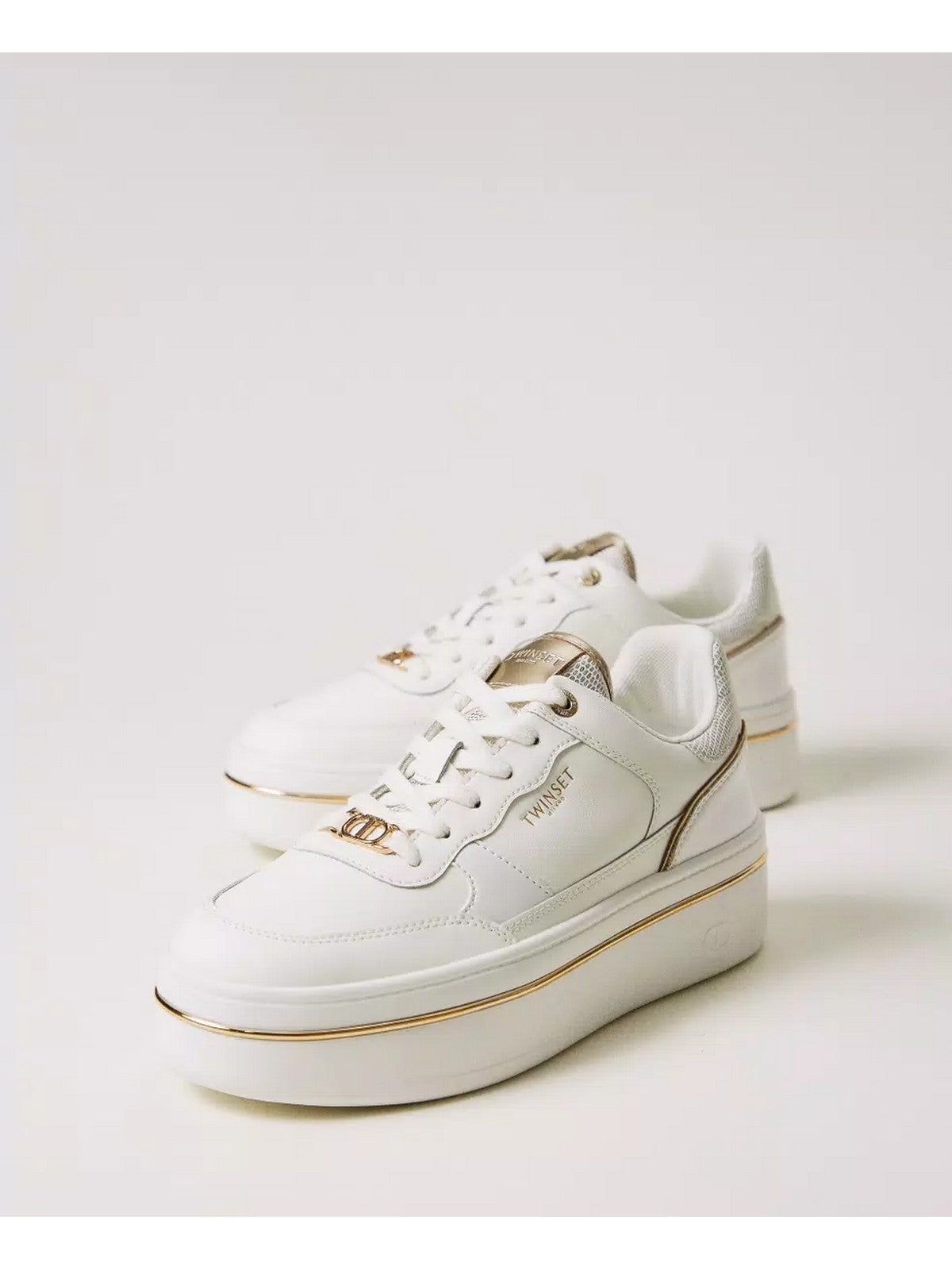 TWINSET Sneaker Donna 251TCP014 07049 Bianco gioboutiqueweb