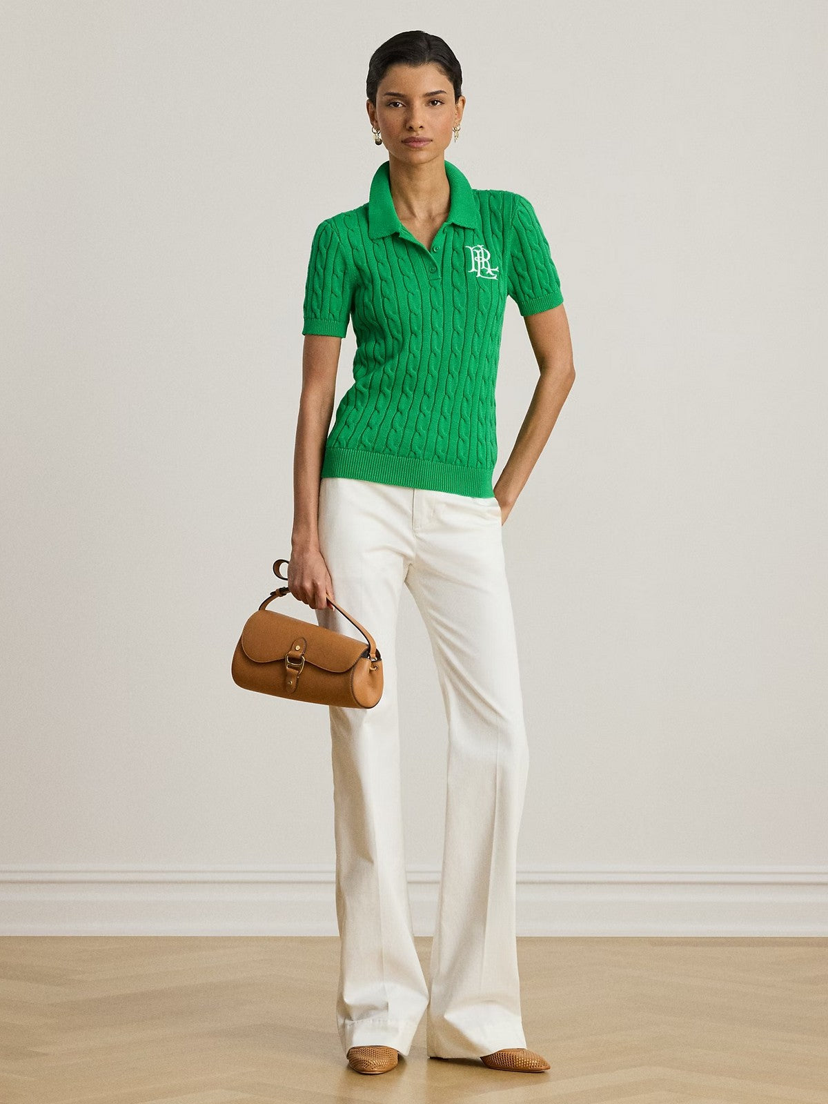 LAUREN RALPH LAUREN Polo Donna NATRISSA-SHORT SLEEVE-PULLOVER 200932224 015 STEM