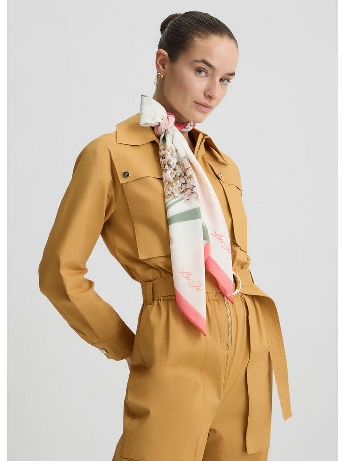 LIU JO SOFT Foulard Donna 2A5035T0300 X0666 Rosso gioboutiqueweb