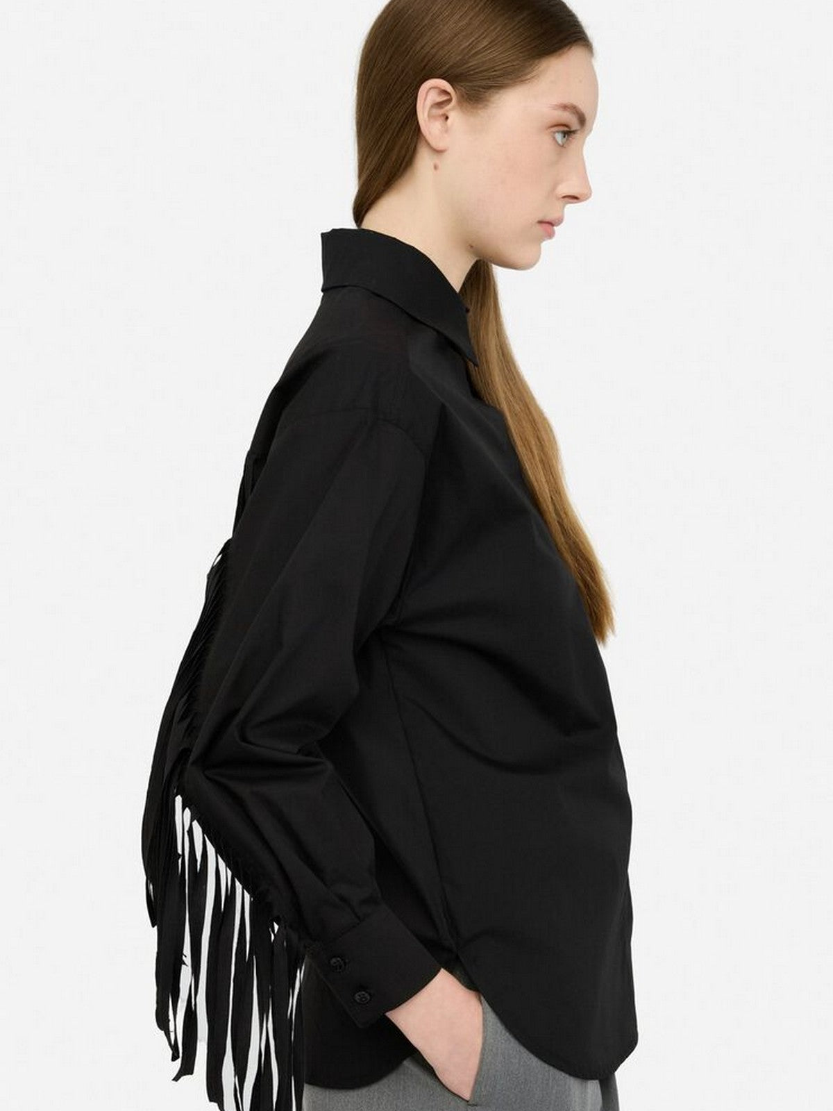 LIU JO BLACK Camicia Donna CF5175T3216 22222 Nero