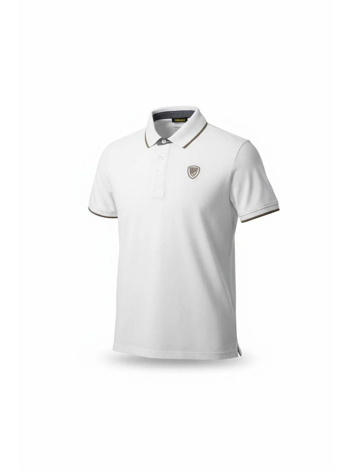 BLAUER Polo Uomo DAMON 26SBLUT02288 007479 100 BIANCO OTTICO