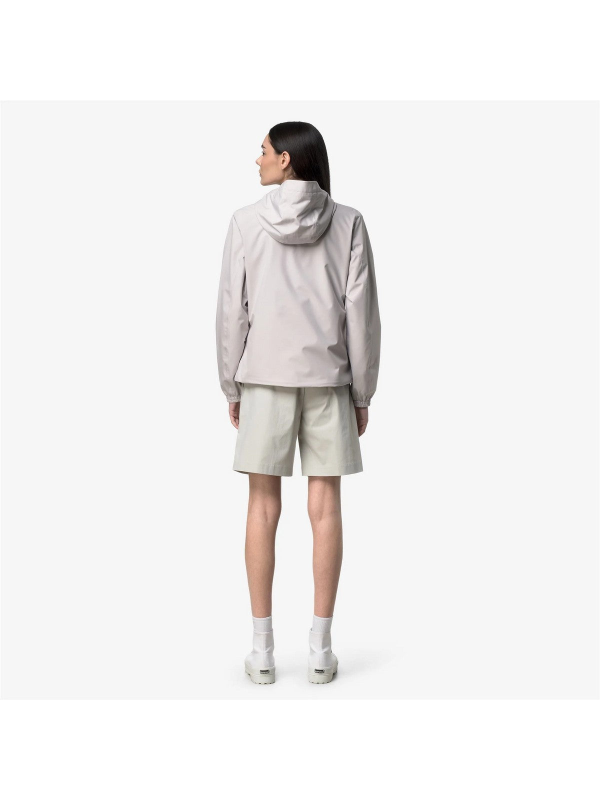 K-WAY Giubbino Donna LIL 2.0 STRETCH POLY JERSEY K21347W 634 BEIGE LT
