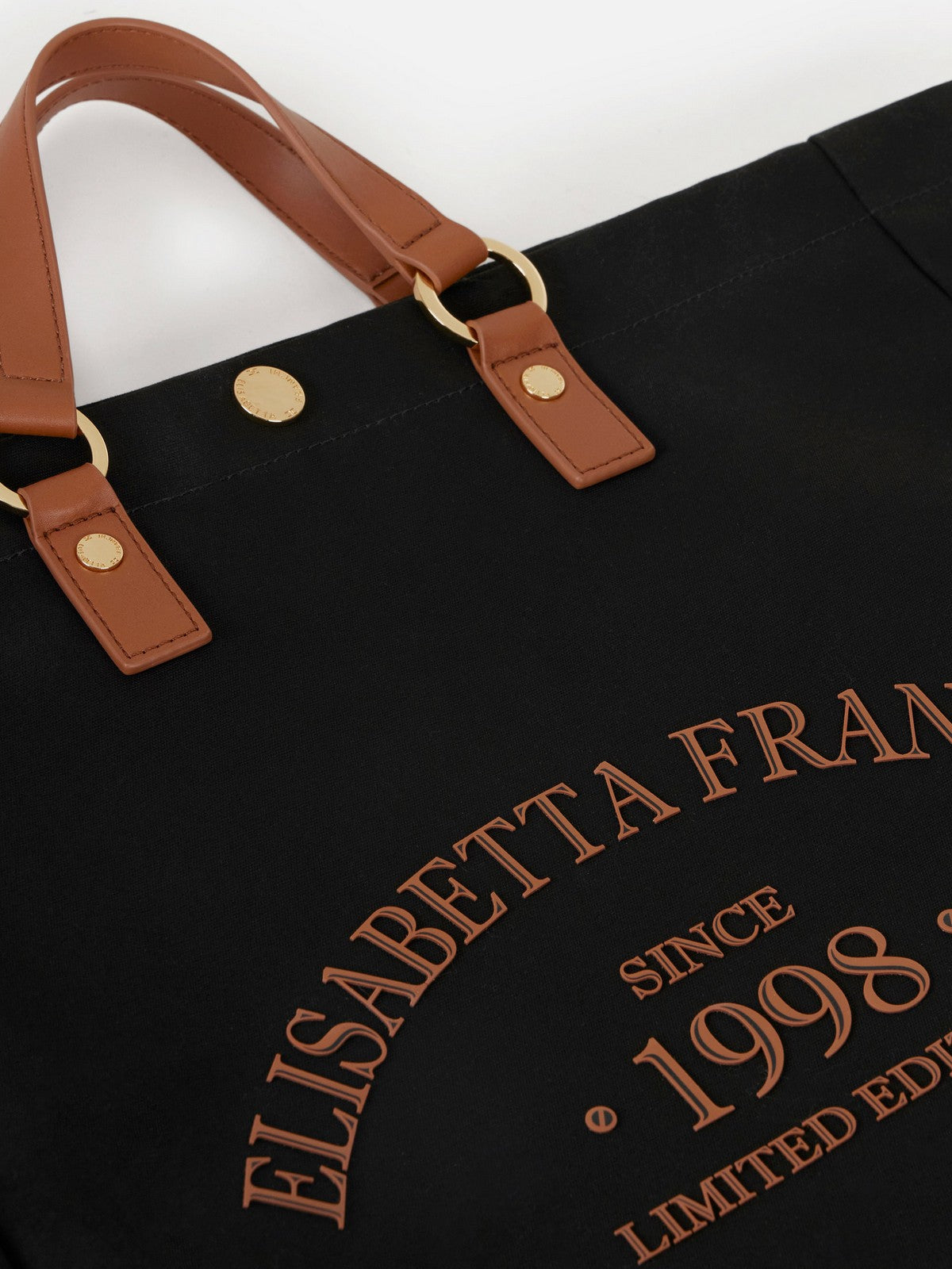 ELISABETTA FRANCHI Borsa Donna BS14A62E2 B58 NERO/CUOIO