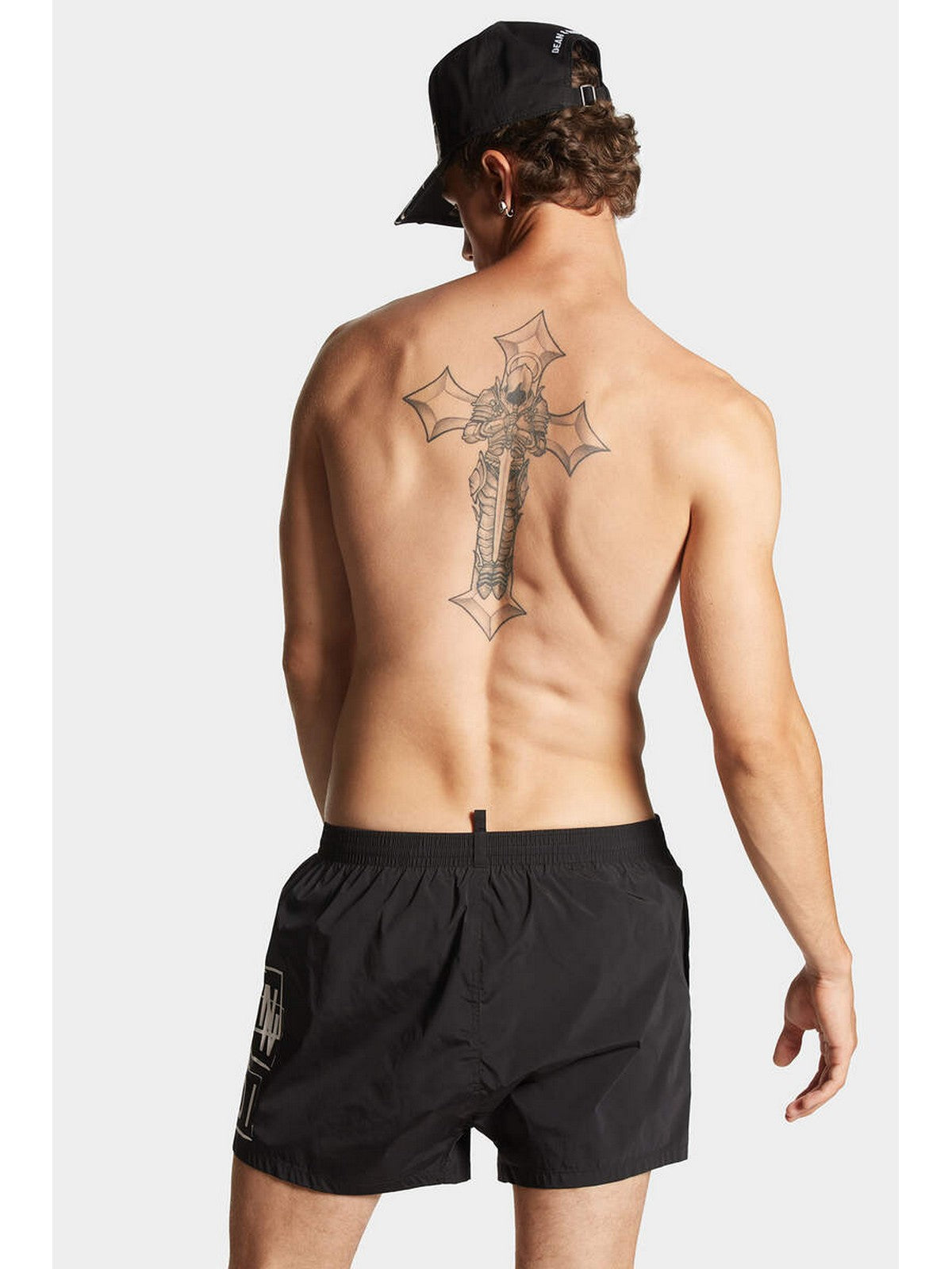 DSQUARED2 Costume da bagno Uomo D7B8P540 010 Nero gioboutiqueweb