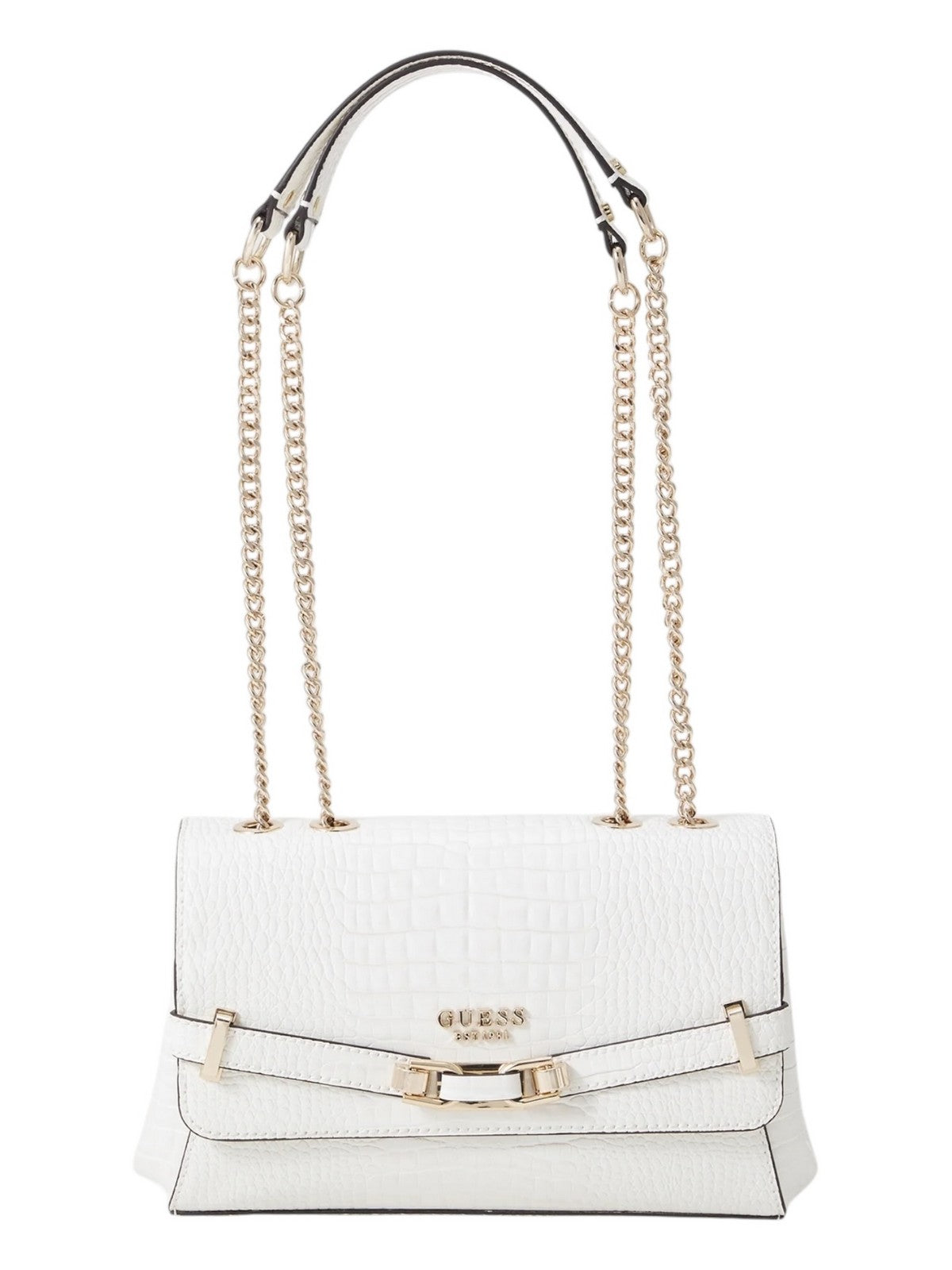 GUESS Borsa Donna SILVYE CONVERTIBLE XBODY FLAP HWCG95 27210 WHI Bianco gioboutiqueweb
